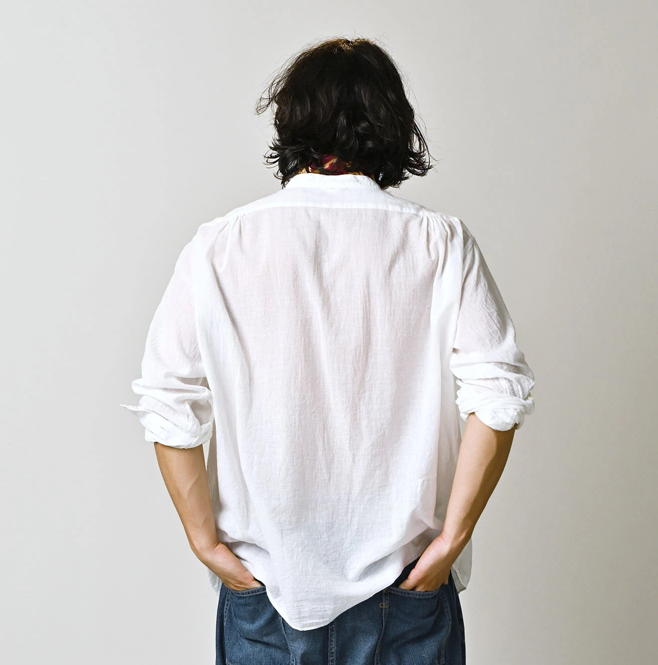 45R 45 Gauze 908 Henley Shirt - Image 10