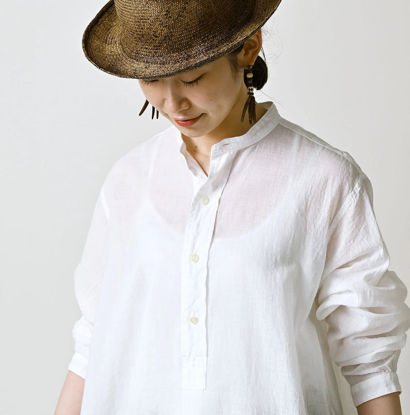 45R 45 Gauze 908 Henley Shirt - Image 11