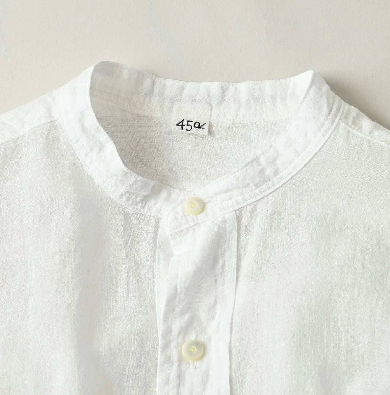 45R 45 Gauze 908 Henley Shirt - Image 15