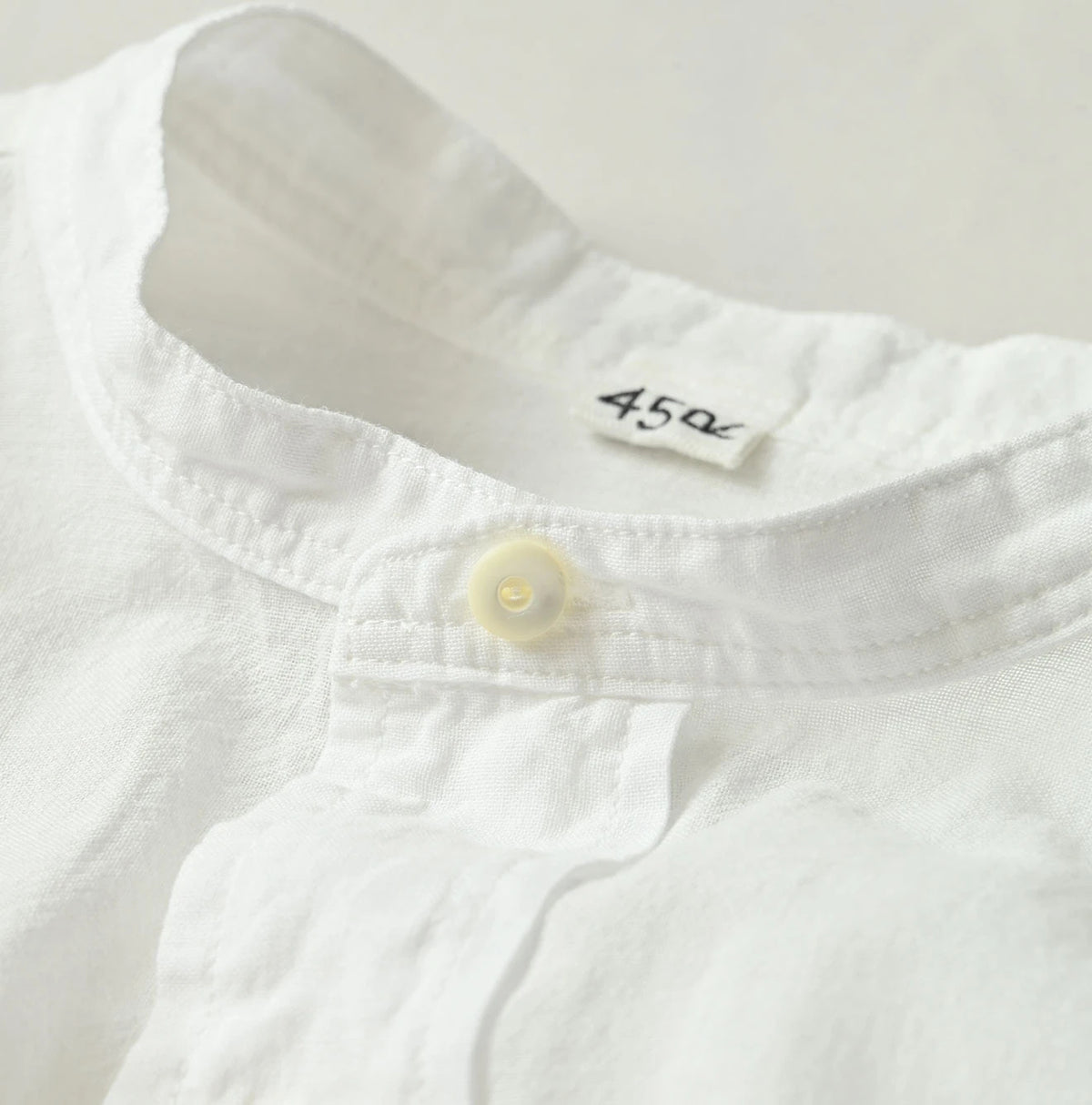 45R 45 Gauze 908 Henley Shirt