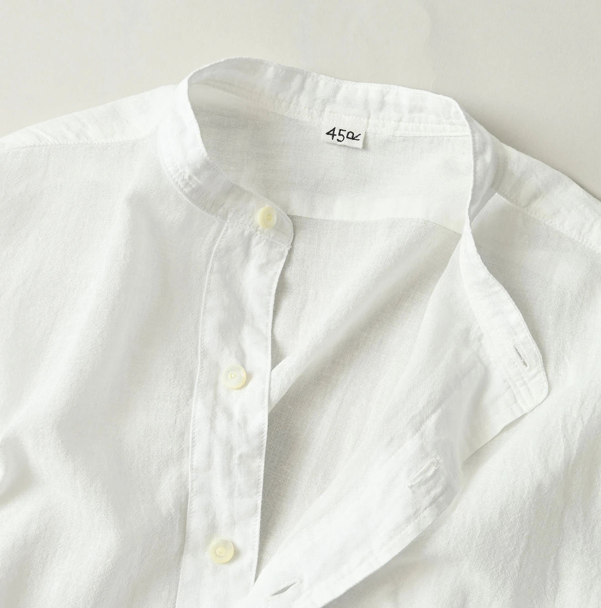 45R 45 Gauze 908 Henley Shirt