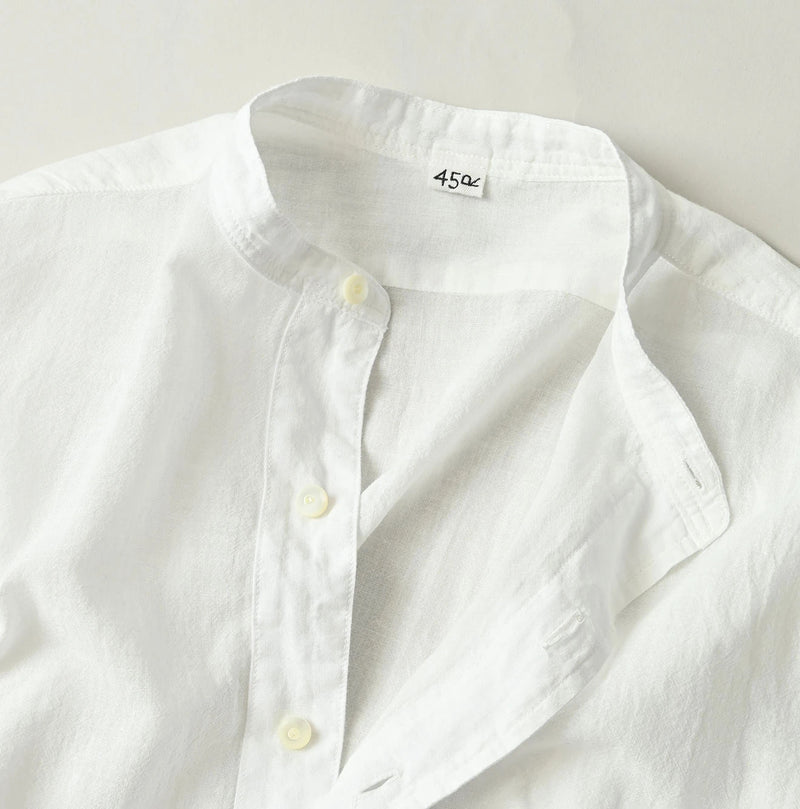 45R 45 Gauze 908 Henley Shirt - Image 17