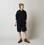 45R 45 Gauze 908 Henley Shirt
