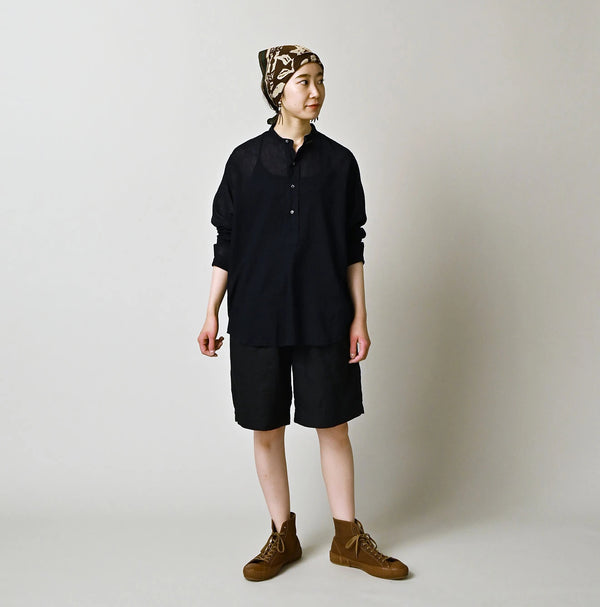 45R 45 Gauze 908 Henley Shirt