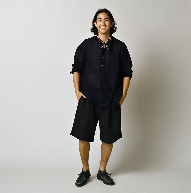 45R 45 Gauze 908 Henley Shirt - Image 3