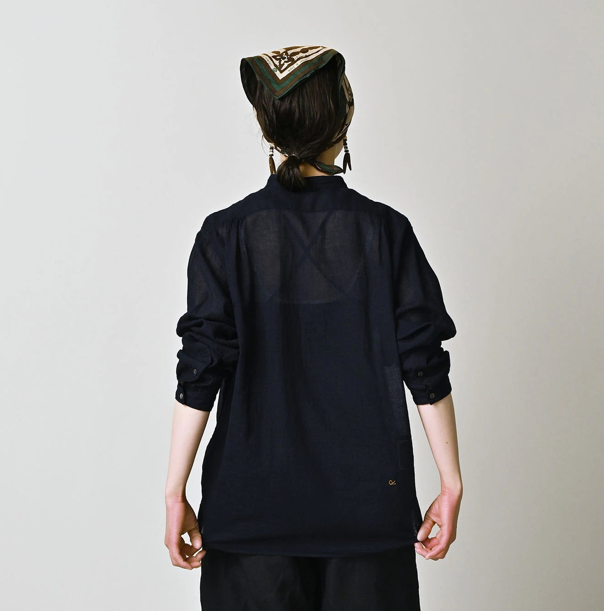 45R 45 Gauze 908 Henley Shirt