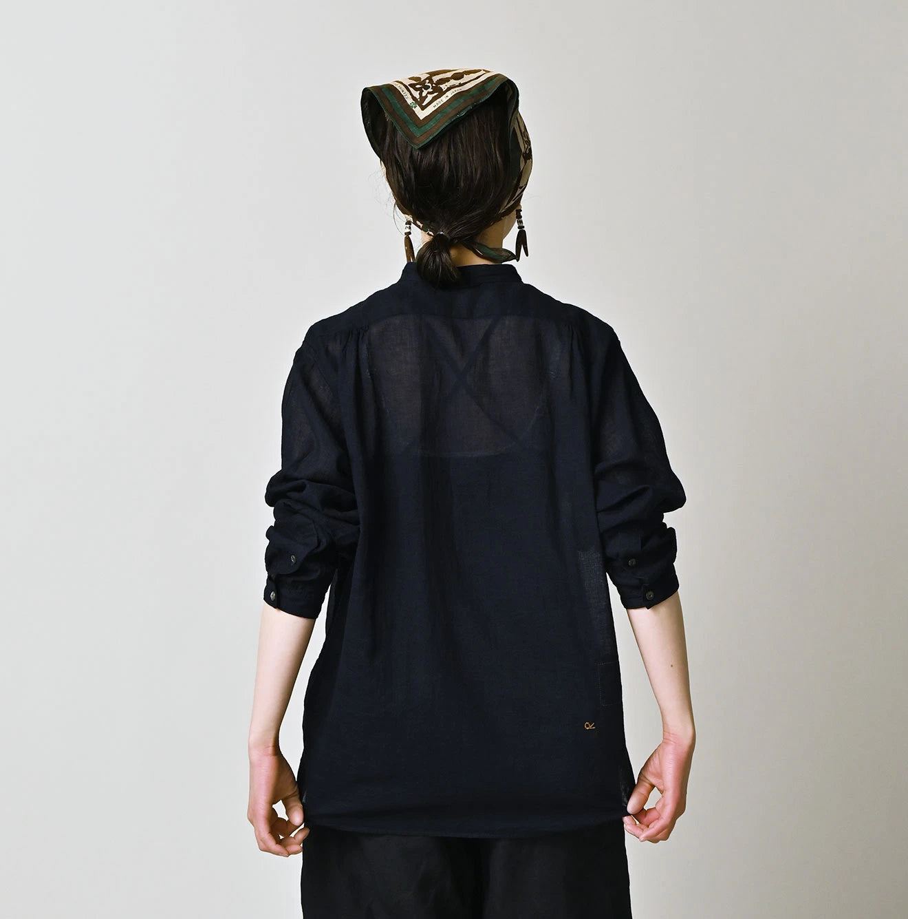 45R 45 Gauze 908 Henley Shirt - Image 6