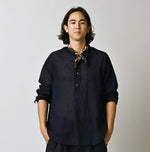 45R 45 Gauze 908 Henley Shirt