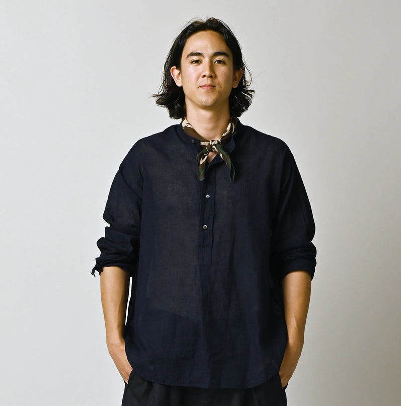 45R 45 Gauze 908 Henley Shirt - Image 8