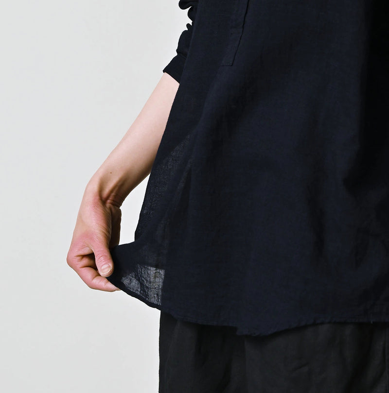 45R 45 Gauze 908 Henley Shirt - Image 12