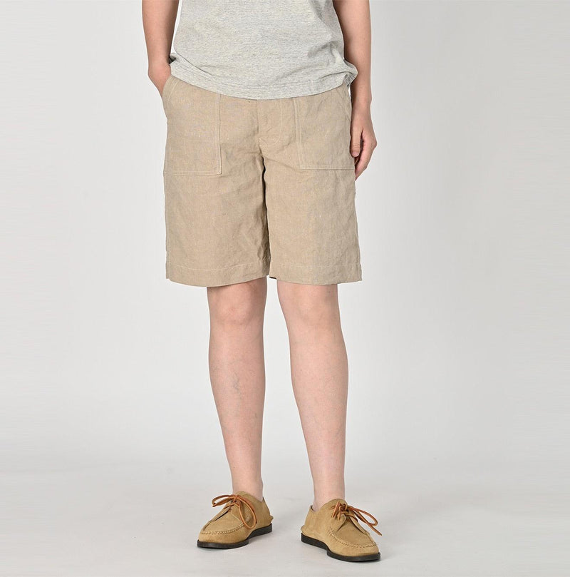 Linen 908 Baker Short Pants - 45R by 45rpm studio - Image 2