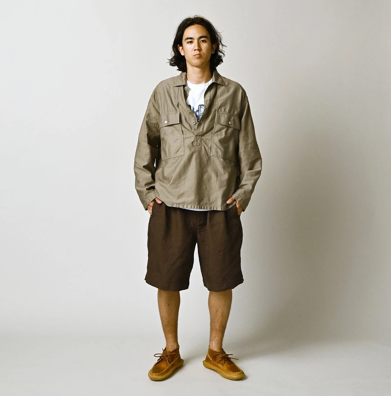 45R Linen 908 Pegtop Shorts - Image 4