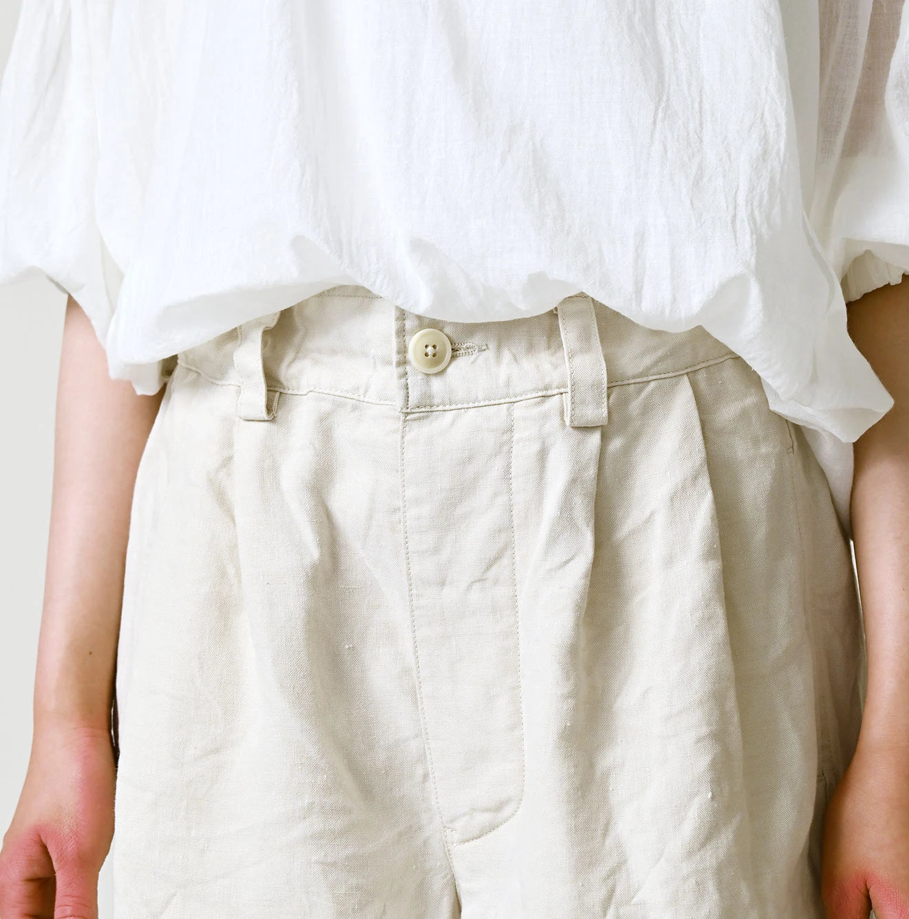 45R Linen 908 Pegtop Shorts - Image 11
