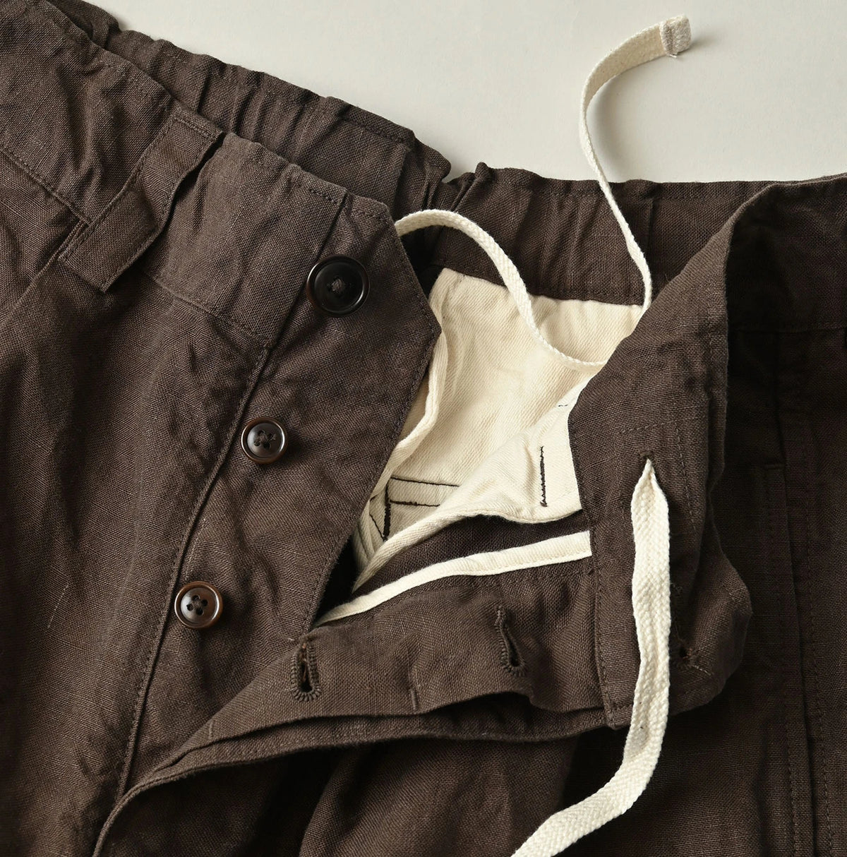 45R Linen 908 Pegtop Shorts