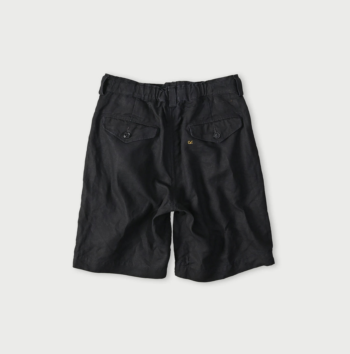 45R Indigo Linen 908 Pegtop Shorts