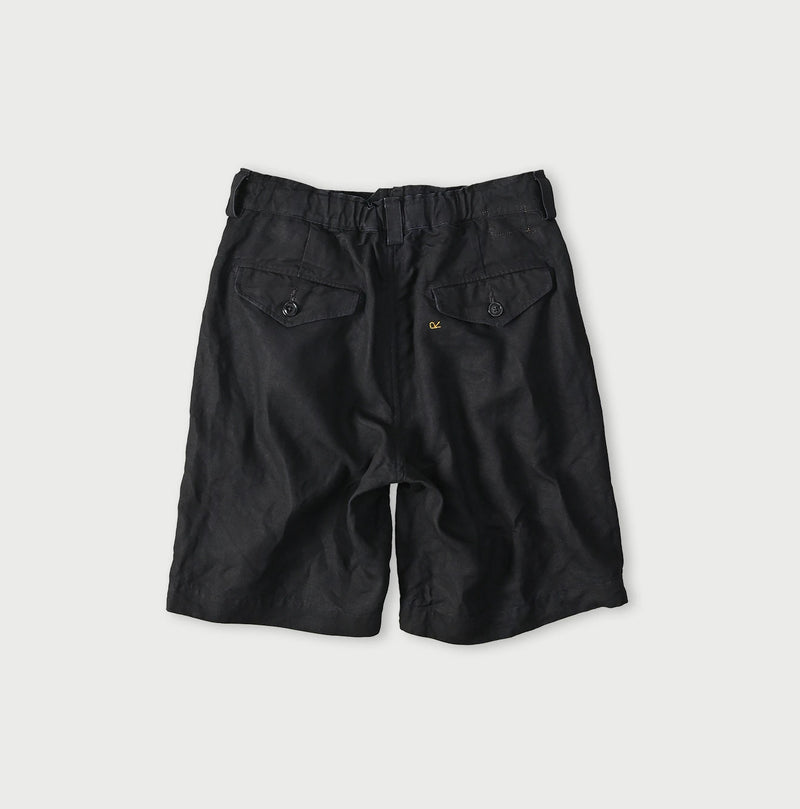 45R Indigo Linen 908 Pegtop Shorts - Image 14