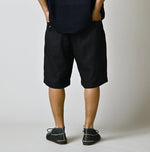 45R Indigo Linen 908 Pegtop Shorts