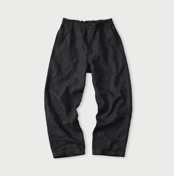45R Indigo Linen 908 Easy Work Pants
