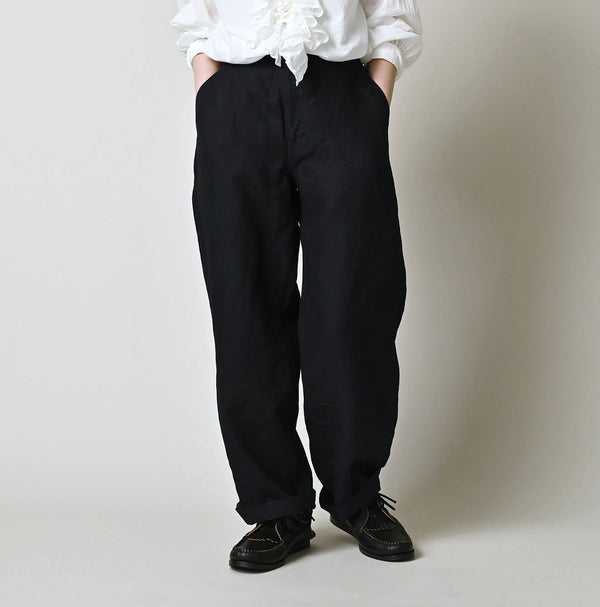 45R Indigo Linen 908 Easy Work Pants