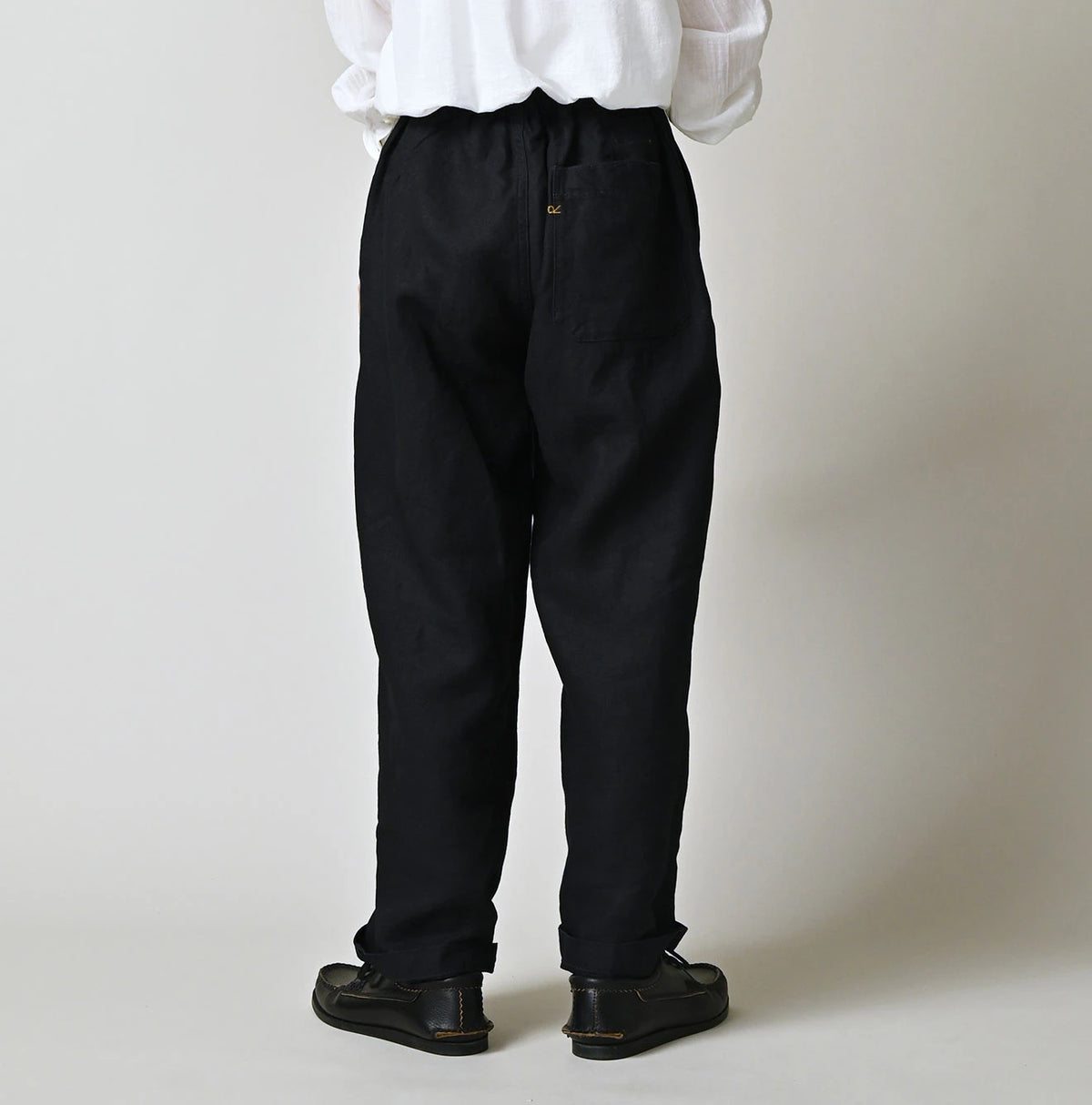 45R Indigo Linen 908 Easy Work Pants