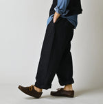 45R Indigo Linen 908 Easy Work Pants