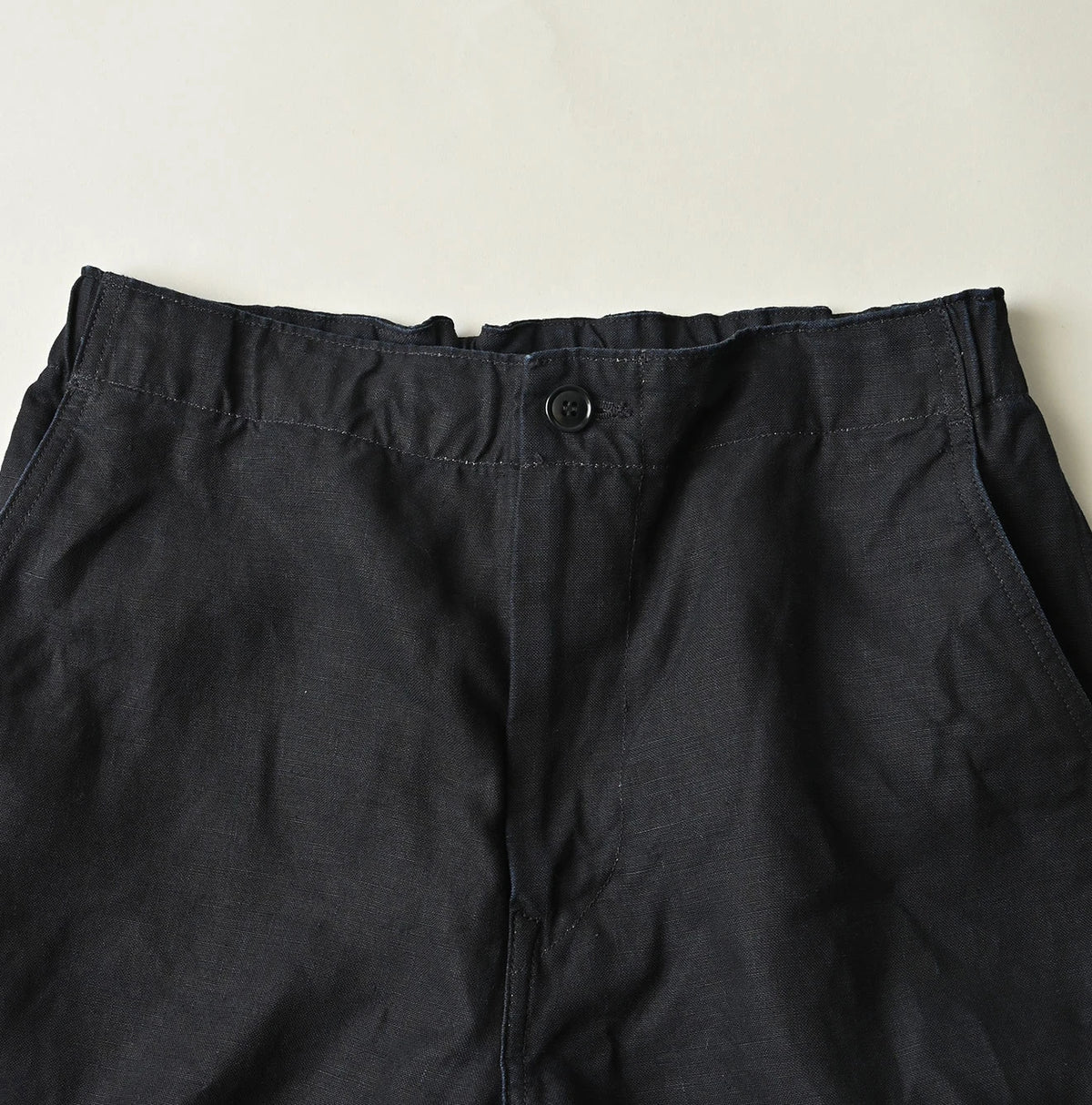 45R Indigo Linen 908 Easy Work Pants