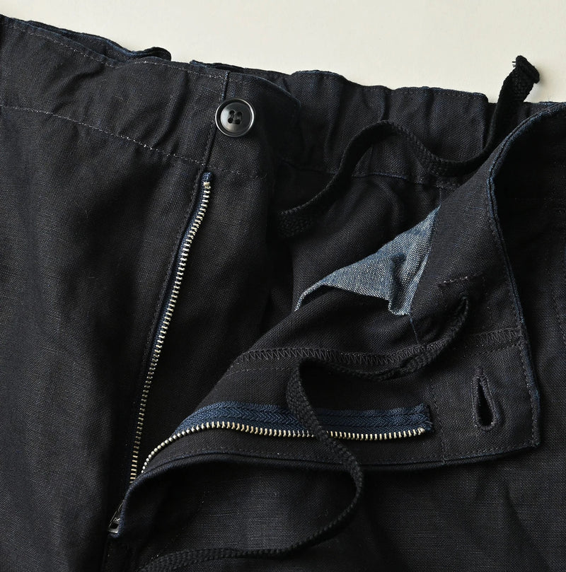 45R Indigo Linen 908 Easy Work Pants - Image 15