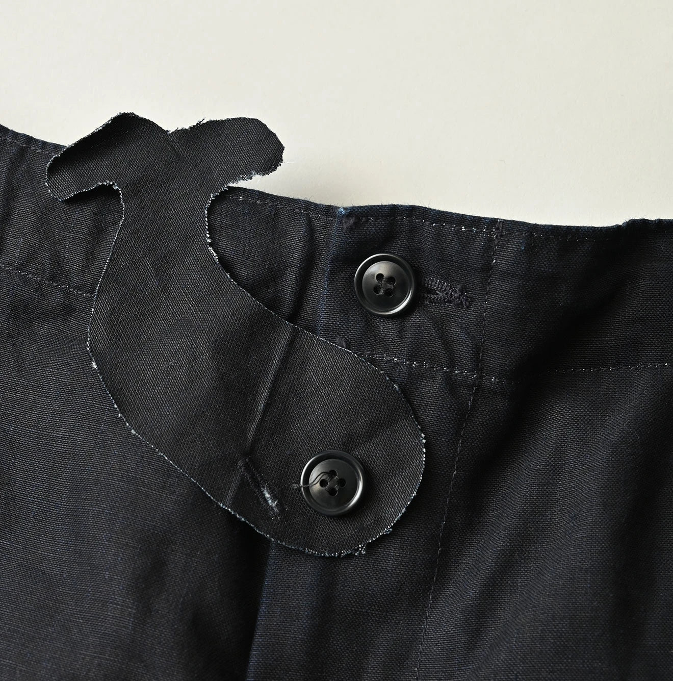 45R Indigo Linen 908 Easy Work Pants