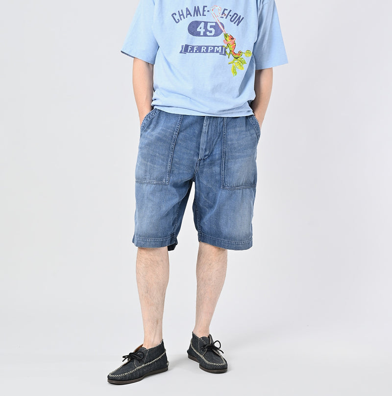 45R Monpetit Denim 908 Baker Short Pants
