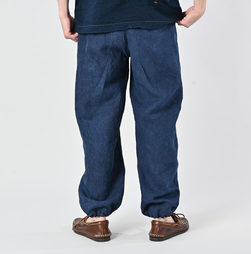 45R Indigo Linen 908 Nimes Pants - Image 9