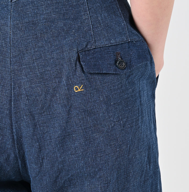 45R Indigo Linen 908 Nimes Pants - Image 12
