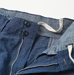 45R Indigo Linen 908 Nimes Pants