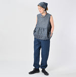 45R Indigo Linen 908 Nimes Pants