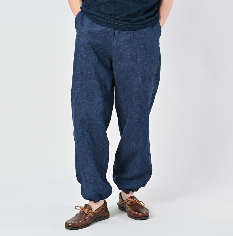45R Indigo Linen 908 Nimes Pants - Image 7