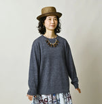 45R Linen Super Gauze Ocean T-shirt
