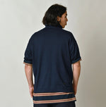 45R Indigo Pocoppiie Jacquard 908 T-shirt