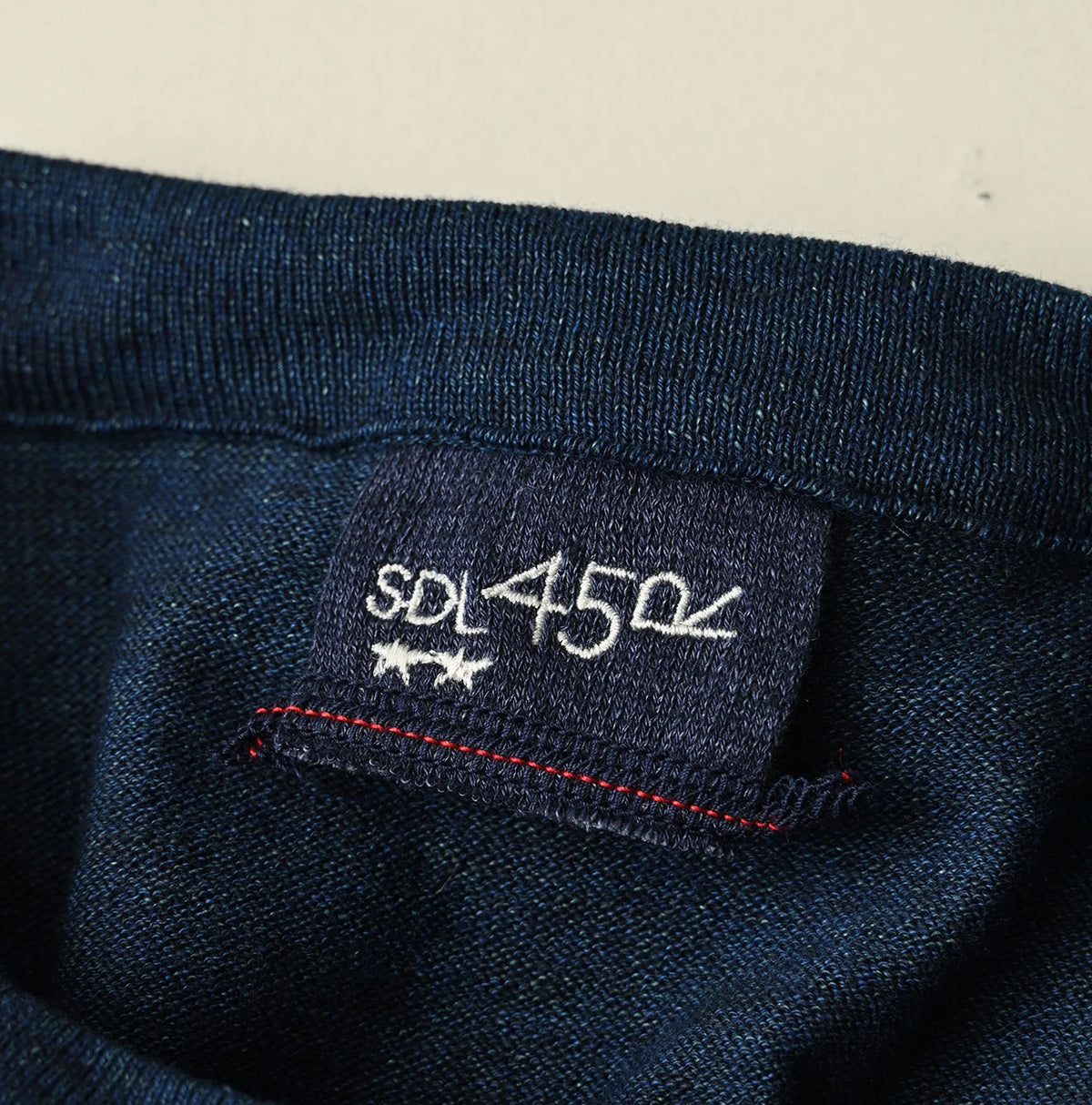 45R Indigo Pocoppiie Jacquard 908 T-shirt