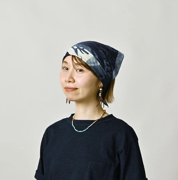 45R Indigo Gauze Summer Cruise Bandana