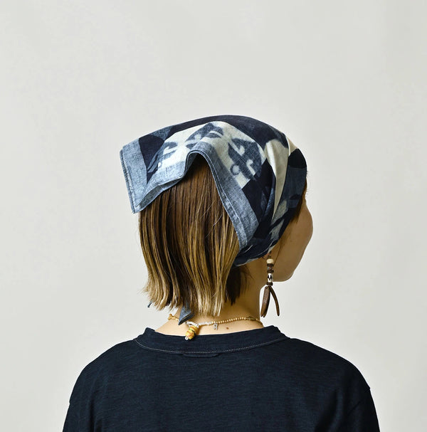 45R Indigo Gauze Summer Cruise Bandana
