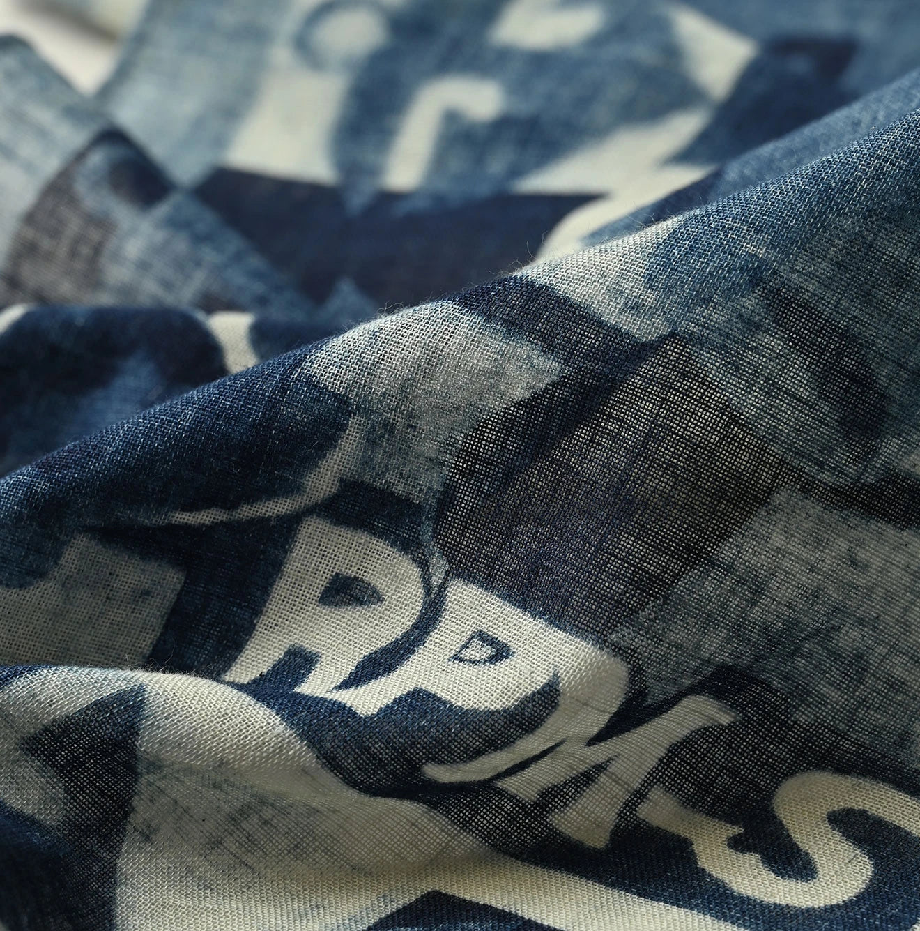 45R Indigo Gauze Summer Cruise Bandana