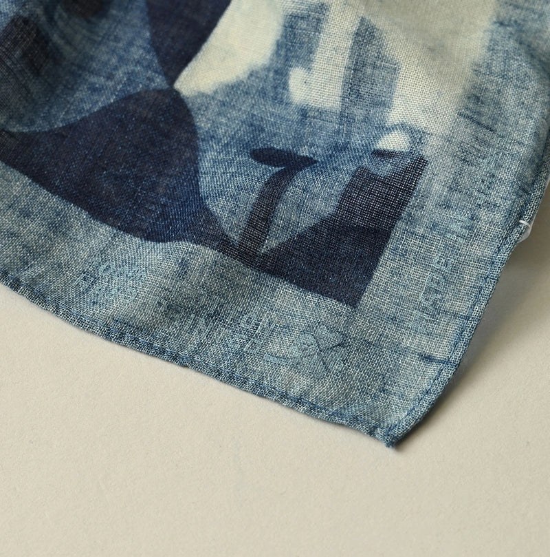 45R Indigo Gauze Summer Cruise Bandana - Image 10