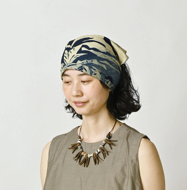 45R Indigo Tenjiku Lei Lei Bandana