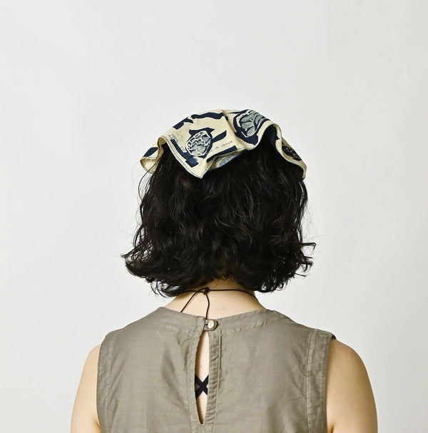45R Indigo Tenjiku Lei Lei Bandana