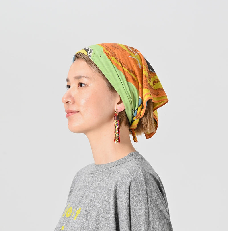 45R Tenjiku Jamaica Map Bandana