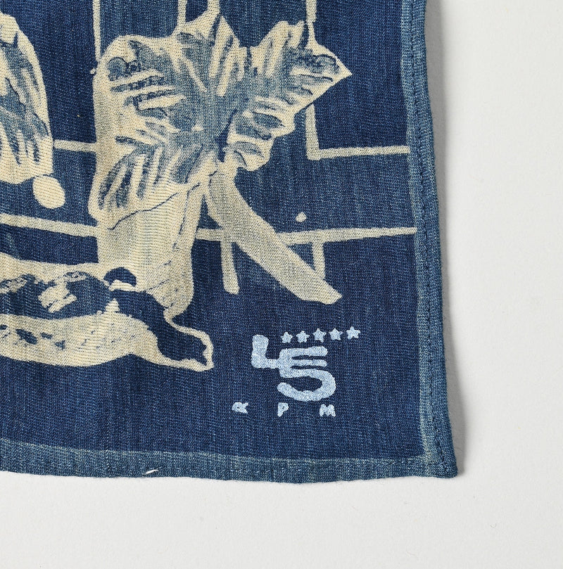 45R Indigo Tenjiku Jamaica Map Bandana