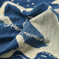 45R Indigo Tenjiku Jamaica Map Bandana