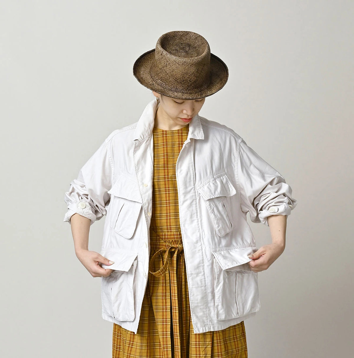 45R Yoko Sateen 908 Fatigue Jacket