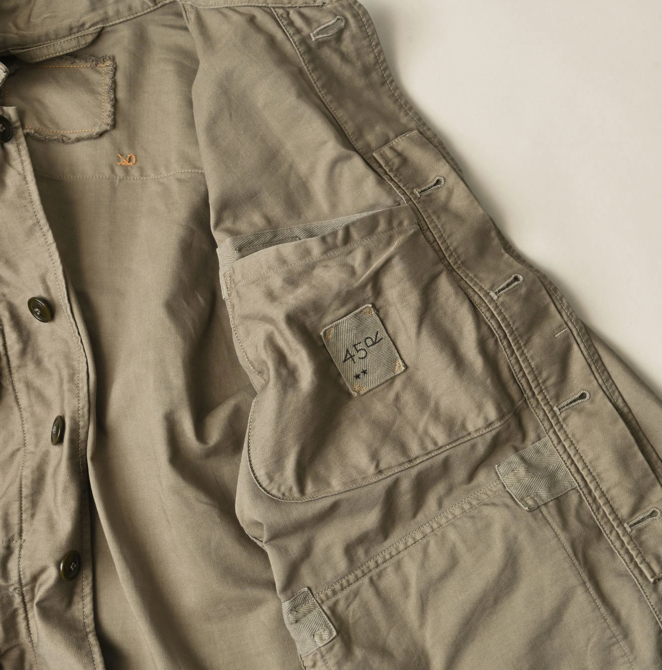 45R Yoko Sateen 908 Fatigue Jacket