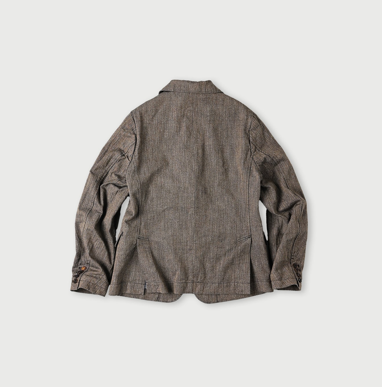 Indigo Herringbone Tweed 908 Notting Hill Jacket | 45R Official