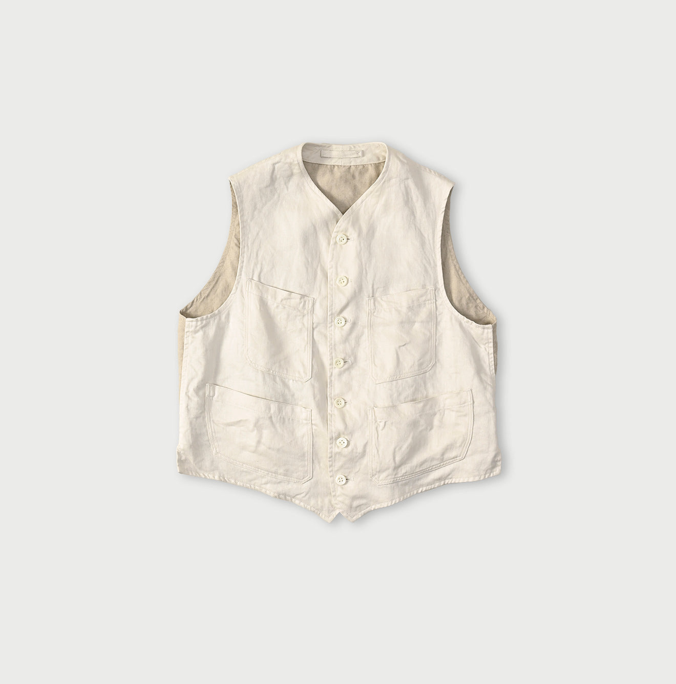 Linen Sateen 908 Vest - Image 2